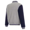 Cleveland Cavaliers Varsity Navy and Gray Jacket