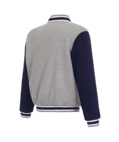 Cleveland Cavaliers Varsity Navy and Gray Jacket