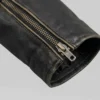 Close Up Zipper Cuff River Road Hoodlum Vintage Jacket