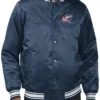 Columbus Blue Baseball Satin Jacket