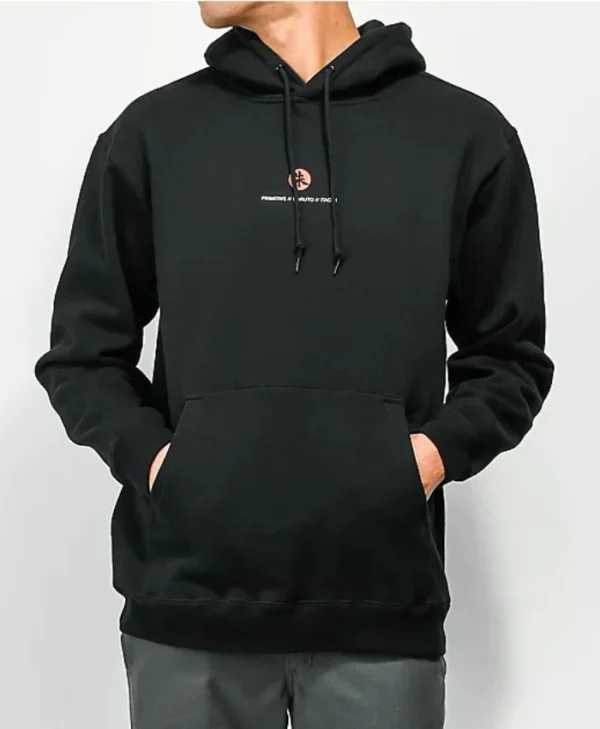 Primitive x Naruto Crows Black Hoodie