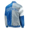 Dallas Mavericks 75th Anniversary Leader Color Block Satin Jacket