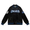 Dallas Mavericks City Edition 2023-24 Full-Snap Satin Black Jacket