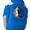 RoyalSilver Dallas Mavericks Charger Half-Zip Pullover Jacket