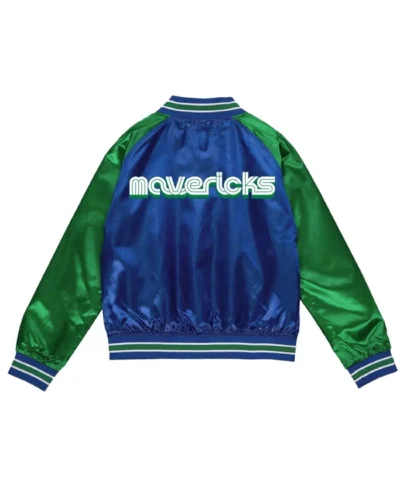 Dallas Mavericks City Edition Lightweight Satin Jacket