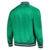 Dallas Mavericks Hardwood Classics Green Satin Jacket