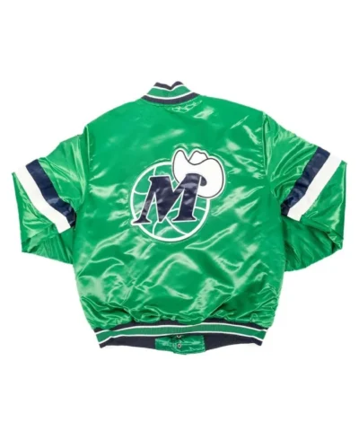 Dallas Mavericks Home Game Satin Jacket