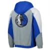 Dallas Mavericks Body Check Half-Zip Hoodie Jacket