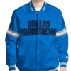 Scout Dallas Mavericks Varsity Full-Snap Satin Jacket