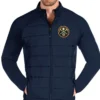 Denver Nuggets Altitude Puffer Blue Jacket