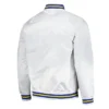 Denver Nuggets Throwback Wordmark White Jacket