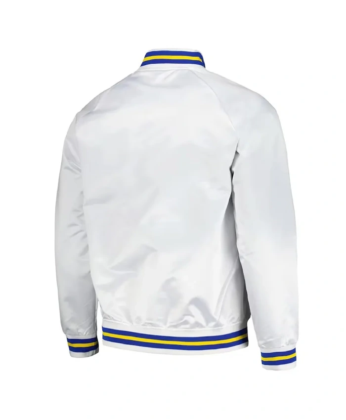 Denver Nuggets Throwback Wordmark White Jacket