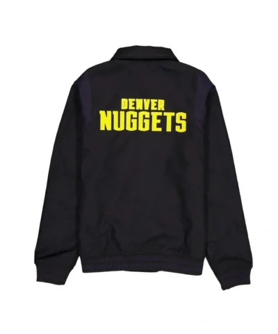 Denver Nuggets Sport Night Teddy Varsity Jacket