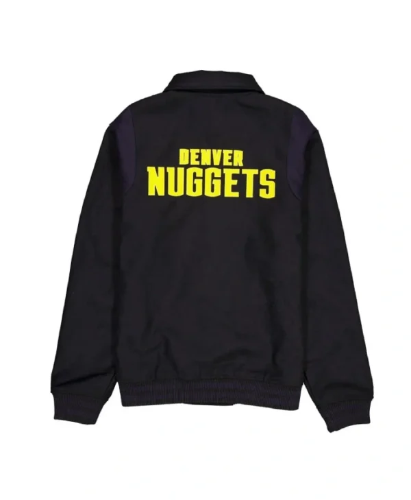 Denver Nuggets Sport Night Teddy Varsity Jacket