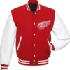 Detroit Red Wings Baseball Wool Jacket