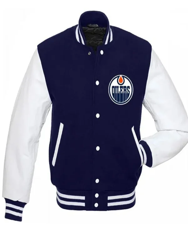 Edmonton Oilers Varsity Wool Jackets