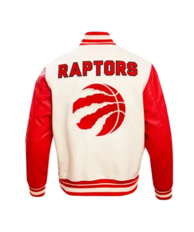 Retro Toronto Raptors Classic Rib Black Varsity Jacket