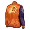 PurpleOrange Phoenix Suns Fast Break Satin Jacket