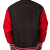 BlackRed Ottawa Senators Front Hit Poly Twill Jacket