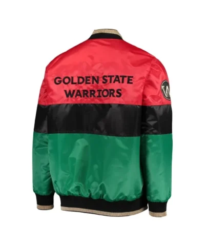 75th Anniversary Golden State Warriors Color Block Jacket