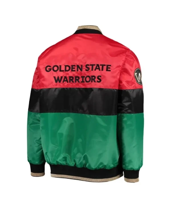 75th Anniversary Golden State Warriors Color Block Jacket