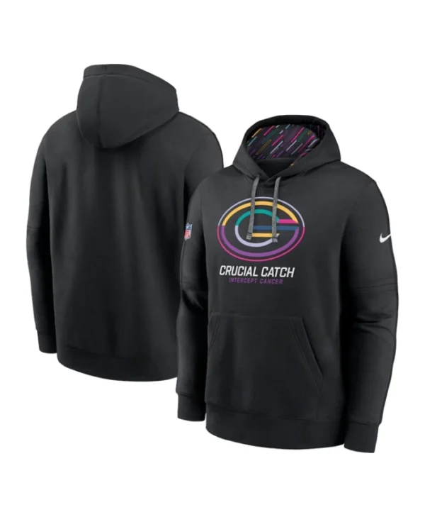 Green Bay Packers 2024 NFL Crucial Catch Club Pullover Hoodie
