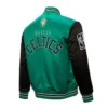 Primetime Boston Celtics Green and Black Jacket