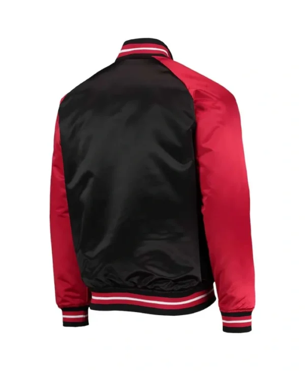Philadelphia 76ers Hardwood Classics Reload 3.0 BlackRed Jacket