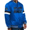 Orlando Magic Home Game Full-Snap Satin Blue Jacket