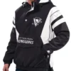 Black Pittsburgh Penguins Home Team Half-Zip Hoodie Jacket