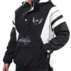 Washington Capitals Home Team Half-Zip Black Hoodie Jacket