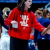 Shop Indiana Fever Caitlin Clark Red Pullover Hoodie