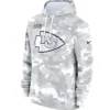 2024 Kansas City Chiefs Arctic Camo Salute to Service Hoodie