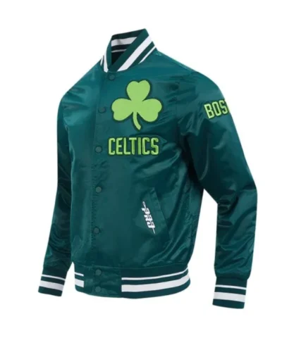 Shop Boston Celtics 202425 City Edition Chenille Satin Jacket