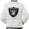 Las Vegas Raiders Fill White Jacket