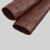 Leather Brown Blazer For Womens