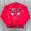 1990’s Chicago Bulls Locker Line Red Satin Jacket