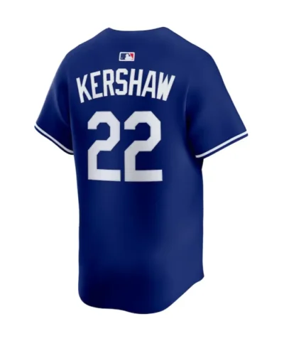 Los Angeles Dodgers 2025 Clayton Kershaw Nike Royal Limited Player Jersey