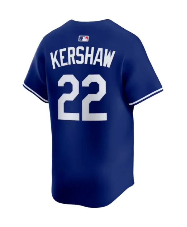 Los Angeles Dodgers 2025 Clayton Kershaw Nike Royal Limited Player Jersey