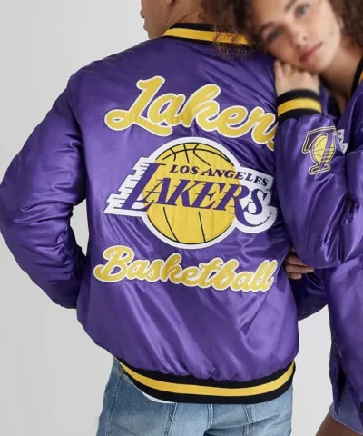 Basketball Los Angeles Lakers Purple Jacket