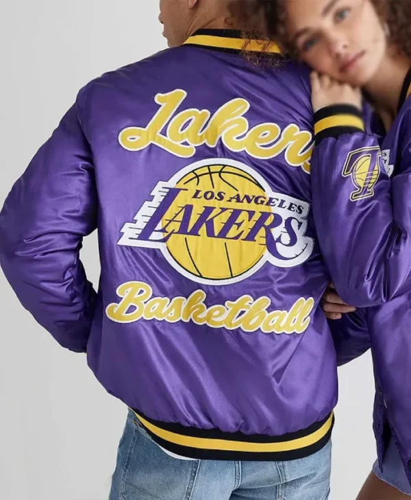 Basketball Los Angeles Lakers Purple Jacket