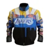 Jeff Hamilton Los Angeles Lakers 2000 Championship Leather Jacket