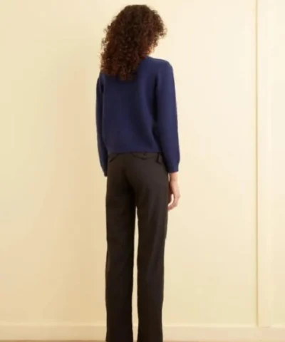 Lucy Movie Materialists 2025 Dakota Johnson Blue Cardigan