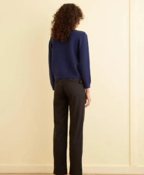 Lucy Movie Materialists 2025 Dakota Johnson Blue Cardigan