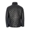 Biker Luxe Black Leather Jacket for Men