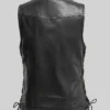 Midnight Ride Leather Vest Womens