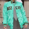 Buy Charlotte Hornets Buzz City Full-Snap Satin Mint Jacket