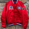 Stanley Cup 1993 Montreal Canadiens Satin Red Jacket