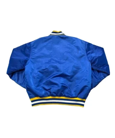 Indiana Pacers 90’s Blue Satin Jacket