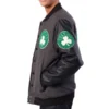 NBA Boston Celtics WoolLeather Varsity Jacket